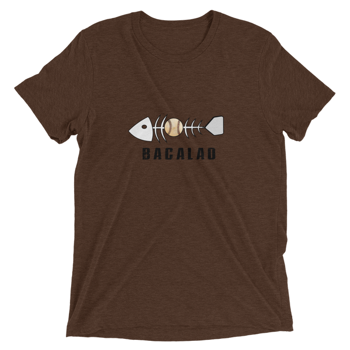 Baseball Short Sleeve T-shirt - Bacalao (cod) + Dirt Ball + Homeplate