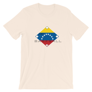 Mi Vida es Baseball - Venezuela Flag - Short-Sleeve T-Shirt