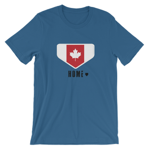 This is My Home - Canada Homeplate Flag - Short-Sleeve T-Shirt