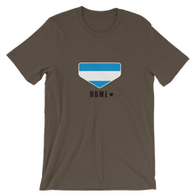 Load image into Gallery viewer, This is My Home - Nicaragua Homeplate Flag - Short-Sleeve T-Shirt