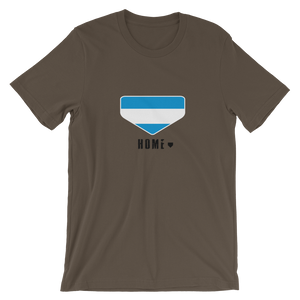 This is My Home - Nicaragua Homeplate Flag - Short-Sleeve T-Shirt