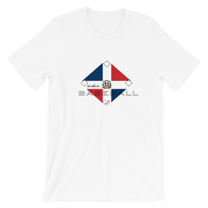 Mi Vida es Baseball - RD Flag - Short-Sleeve T-Shirt