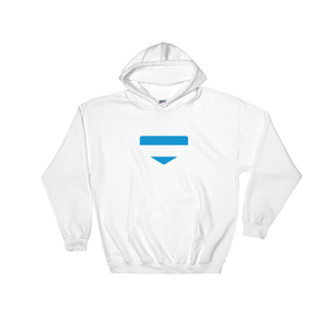 This is My Home - Homeplate Nicaragua Flag - Hooded Sweatshirt