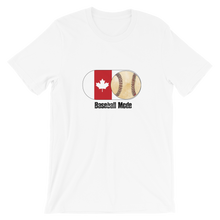Load image into Gallery viewer, Baseball Mode - Canada Flag Dirt Ball - Short-Sleeve T-Shirt