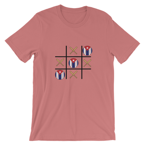 Baseball Winner Game - TTT - Cuba Flag - Short-Sleeve T-Shirt