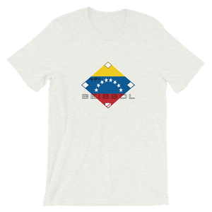 My Life is Beisbol - Venezuela Flag - Short-Sleeve T-Shirt