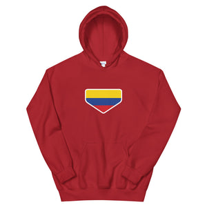 This is My Home - Homeplate Colombia Flag - Hooded Sweatshirt