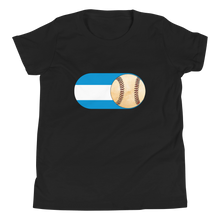 Load image into Gallery viewer, Baseball Mode - Nicaragua Flag - Youth Short Sleeve T-Shirt