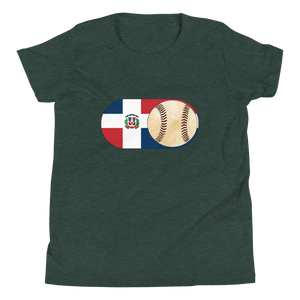 Baseball Mode - RD Flag - Youth Short Sleeve T-Shirt