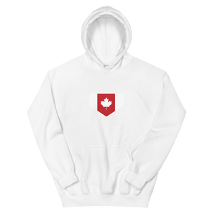 This is My Home - Homeplate Canada Flag - Hooded Sweatshirt