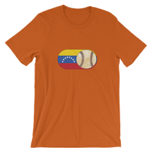 Load image into Gallery viewer, Baseball Mode -No Words - Venezuela Flag - Short Sleeve T-Shirt