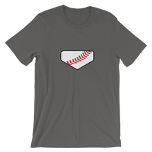 Load image into Gallery viewer, Homeplate Stitch Logo - Short-Sleeve T-Shirt