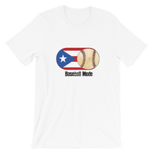 Load image into Gallery viewer, Baseball Mode - PR Flag Dirt Ball - Short-Sleeve T-Shirt