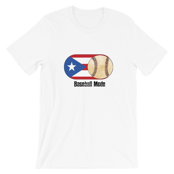 Baseball Mode - PR Flag Dirt Ball - Short-Sleeve T-Shirt
