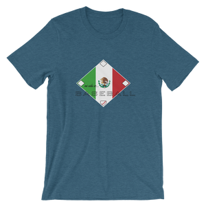 Mi Vida es Baseball - Mexico Flag - Short-Sleeve T-Shirt