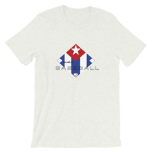 Load image into Gallery viewer, Mi Vida es Baseball - Cuba Flag - Short-Sleeve T-Shirt