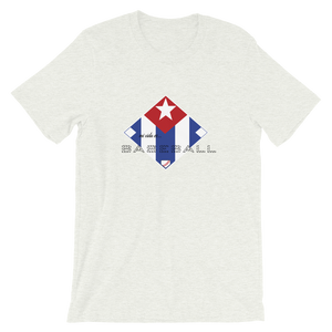 Mi Vida es Baseball - Cuba Flag - Short-Sleeve T-Shirt