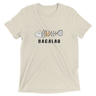 Baseball Short Sleeve T-shirt - Bacalao (cod) + Dirt Ball + Homeplate