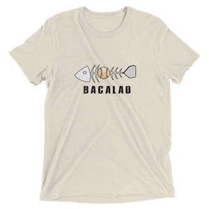 Baseball Short Sleeve T-shirt - Bacalao (cod) + Dirt Ball + Homeplate