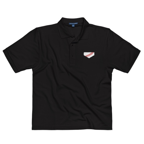 Homeplate Stitch Logo - Embroidered Polo Shirt