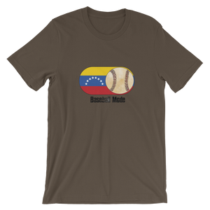 Baseball Mode - Venezuela Flag Dirt Ball - Short-Sleeve T-Shirt