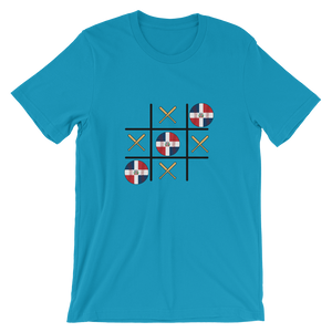 Baseball Winner Game - TTT- RD Flag - Short-Sleeve T-Shirt