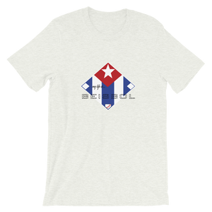 My Life is Beisbol - Cuba Flag - Short-Sleeve T-Shirt