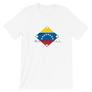 Mi Vida es Baseball - Venezuela Flag - Short-Sleeve T-Shirt