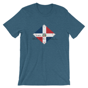 Mi Vida es Baseball - RD Flag - Short-Sleeve T-Shirt