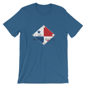 My Life is Beisbol - Panama Flag - Short-Sleeve T-Shirt