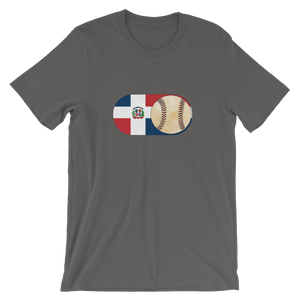 Baseball Mode -No Words - RD Flag - Short Sleeve T-Shirt