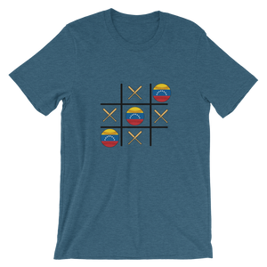 Baseball Winner Game - TTT-  Venezuela Flag - Short-Sleeve T-Shirt