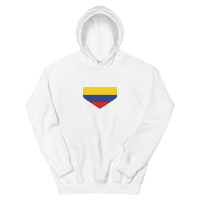 This is My Home - Homeplate Colombia Flag - Hooded Sweatshirt