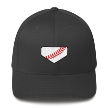 Load image into Gallery viewer, Homeplate Stitch Logo - Structured Twill Cap