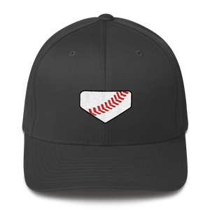 Homeplate Stitch Logo - Structured Twill Cap