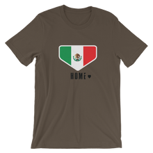 Load image into Gallery viewer, This is My Home - Mexico Homeplate Flag - Short-Sleeve T-Shirt