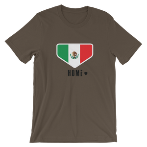 This is My Home - Mexico Homeplate Flag - Short-Sleeve T-Shirt