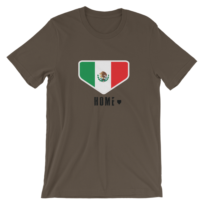 This is My Home - Mexico Homeplate Flag - Short-Sleeve T-Shirt