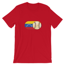 Load image into Gallery viewer, Baseball Mode -No Words - Venezuela Flag - Short Sleeve T-Shirt