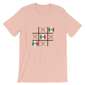 Baseball Winner Game - TTT - Mexico Flag - Short-Sleeve T-Shirt