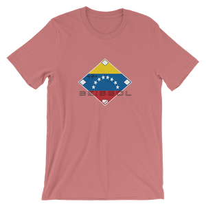 My Life is Beisbol - Venezuela Flag - Short-Sleeve T-Shirt