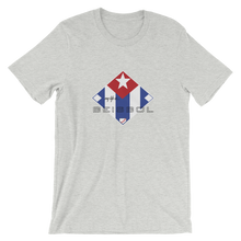 Load image into Gallery viewer, My Life is Beisbol - Cuba Flag - Short-Sleeve T-Shirt