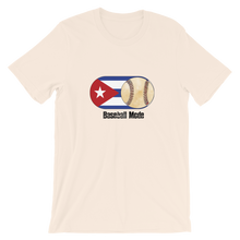 Load image into Gallery viewer, Baseball Mode- Cuba Flag Dirt Ball - Short-Sleeve T-Shirt