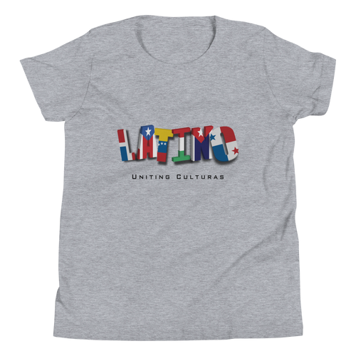 Latino Uniting Culturas - Baseball - Youth Short Sleeve T-Shirt