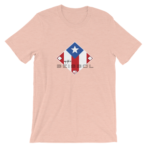 My Life is Beisbol - PR Flag - Short-Sleeve T-Shirt