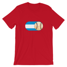 Load image into Gallery viewer, Baseball Mode - No Words - Nicaragua Flag -  Short-Sleeve T-Shirt