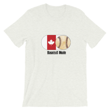 Load image into Gallery viewer, Baseball Mode - Canada Flag Dirt Ball - Short-Sleeve T-Shirt