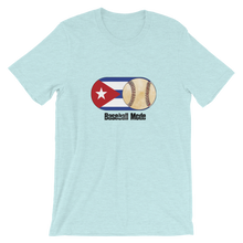 Load image into Gallery viewer, Baseball Mode- Cuba Flag Dirt Ball - Short-Sleeve T-Shirt