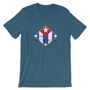 My Life is Beisbol - Cuba Flag - Short-Sleeve T-Shirt