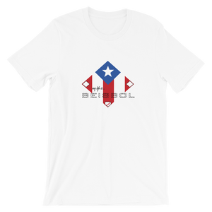 My Life is Beisbol - PR Flag - Short-Sleeve T-Shirt